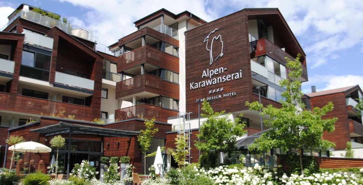 Honeymoon im Alpen Karawanserai Time Design Hotel | Flitterwochen-Ziele.de