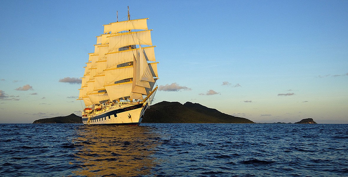 Honeymoon im 7 Nächte Segeltörn Kleine Antillen mit der Royal Clipper | Flitterwochen-Ziele.de